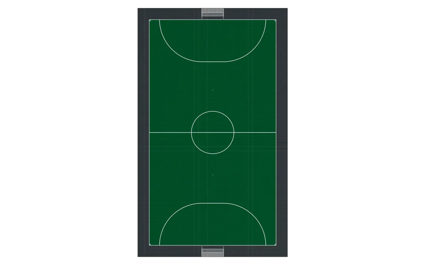 Club futsal 32 × 18 m