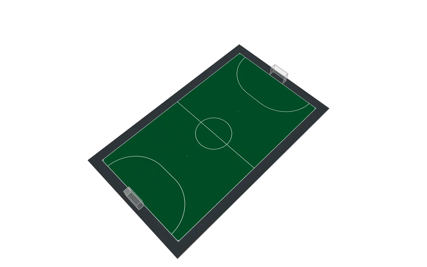 Club futsal 32 × 18 m