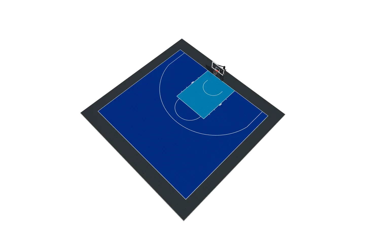 FIBA half-court