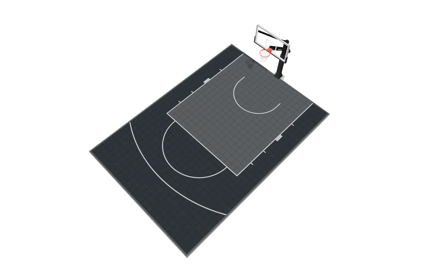 Long garden court