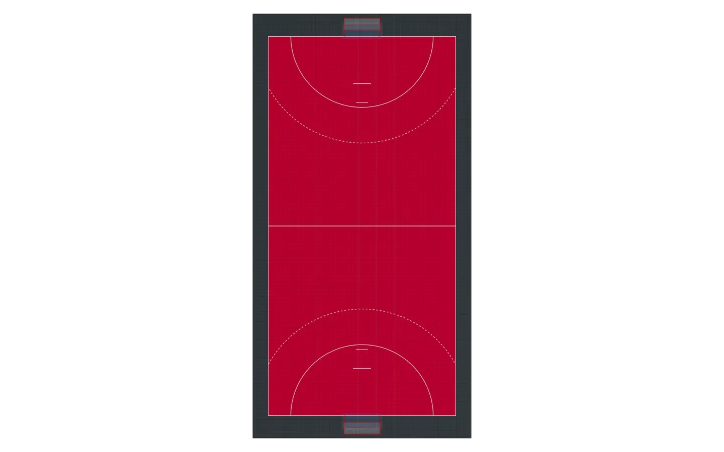 Youth handball - 32 × 16 m