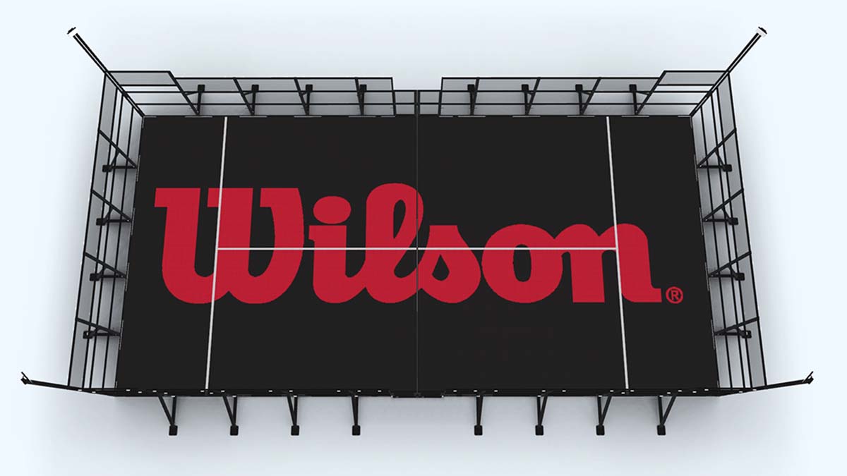 InstantPadel Wilson Branding