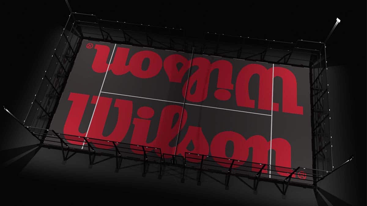 InstantPadel Wilson Branding