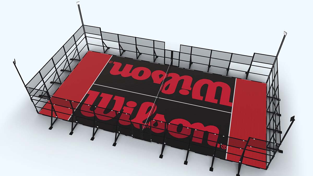 InstantPadel Wilson Branding