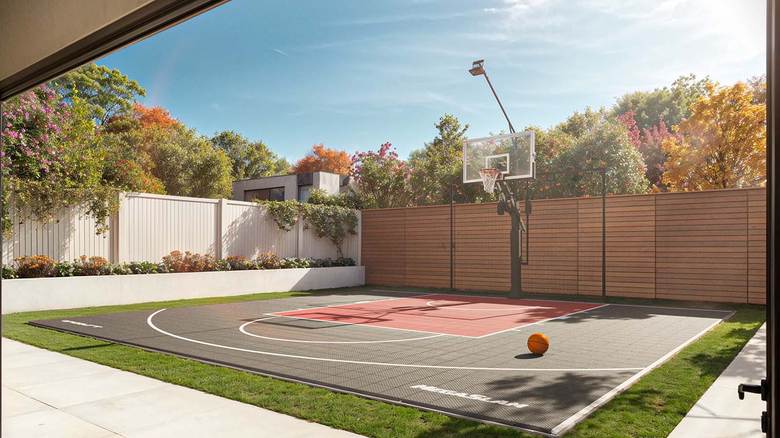 OnCourt Online Backyard Basketball Courts d